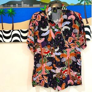 Button Down Tropical shirt